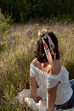 Load image into Gallery viewer, Blush Floral Hair Scarf