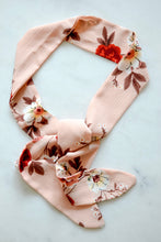 Load image into Gallery viewer, Blush Floral Hair Scarf