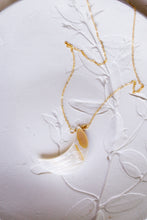 Load image into Gallery viewer, Quarter Moon Mother of Pearl Necklace