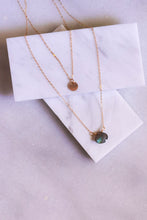 Load image into Gallery viewer, Dainty Labradorite Minimalist Necklace