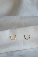 Load image into Gallery viewer, Semi Circle Ear Climbers