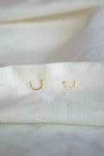 Load image into Gallery viewer, Semi Circle Ear Climbers