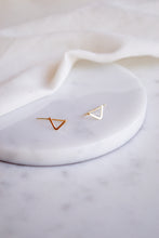 Load image into Gallery viewer, Geometric Arrow Ear Climbers