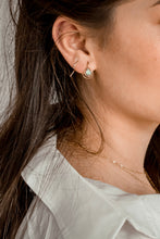 Load image into Gallery viewer, Faceted Front and Back Labradorite Ear Jackets