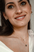 Load image into Gallery viewer, Dainty Polished Labradorite Necklace