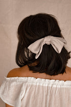 Load image into Gallery viewer, Heather Grey Silky Hair Scarf