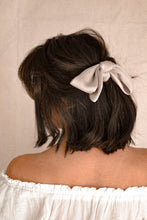 Load image into Gallery viewer, Heather Grey Silky Hair Scarf