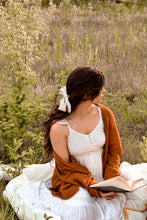 Load image into Gallery viewer, Heather Grey Silky Hair Scarf