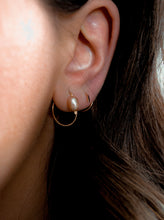 Load image into Gallery viewer, Blush Pearl Ear Jacket Earrings