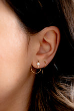 Load image into Gallery viewer, Pearl Ear Jacket Earrings