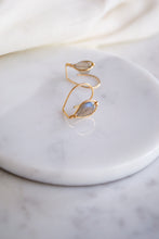 Load image into Gallery viewer, Faceted Front and Back Labradorite Ear Jackets