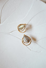 Load image into Gallery viewer, Polished Labradorite Teardrop Ear Jackets