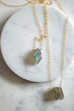 Load image into Gallery viewer, Labradorite Crystal Pendant Necklace