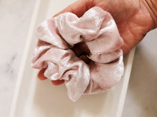 Load image into Gallery viewer, Blush Velvet Scrunchie
