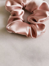 Load image into Gallery viewer, Silky Satin Blush Scrunchie