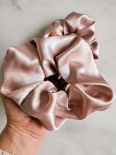 Load image into Gallery viewer, Silky Satin Blush Scrunchie