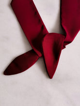Load image into Gallery viewer, Cranberry Red Hair Scarf