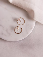 Load image into Gallery viewer, Pearl Ear Jacket Earrings