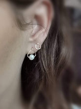 Load image into Gallery viewer, Tear Drop Pearl Studs