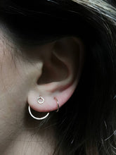 Load image into Gallery viewer, Geometric Circle Ear Jackets