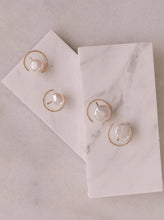 Load image into Gallery viewer, Coin Pearl Ear Jacket Earrings