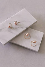 Load image into Gallery viewer, Blush Pearl Ear Jacket Earrings