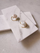 Load image into Gallery viewer, Coin Pearl Ear Jacket Earrings