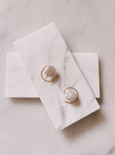 Load image into Gallery viewer, Coin Pearl Ear Jacket Earrings