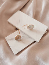 Load image into Gallery viewer, Coin Pearl Drop Earrings