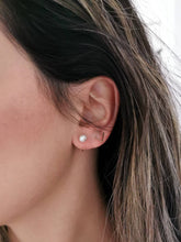 Load image into Gallery viewer, Pearl Hugger Earrings