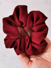 Load image into Gallery viewer, Cranberry Red Scrunchie