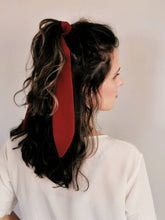 Load image into Gallery viewer, Cranberry Red Hair Scarf