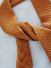 Load image into Gallery viewer, Pumpkin Textured Hair Scarf