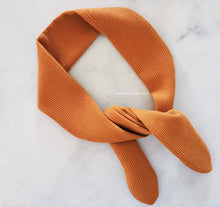 Load image into Gallery viewer, Pumpkin Textured Hair Scarf