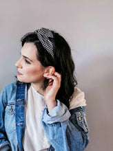 Load image into Gallery viewer, Hounds Tooth Hair Scarf