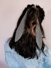 Load image into Gallery viewer, Hounds Tooth Hair Scarf