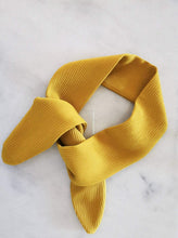 Load image into Gallery viewer, Textured Mustard Hair Scarf