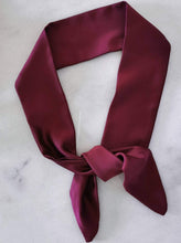 Load image into Gallery viewer, Silky Wine Hair Scarf