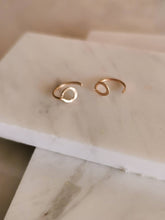 Load image into Gallery viewer, Geometric Hugger Hoop Earrings