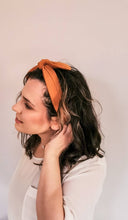 Load image into Gallery viewer, Pumpkin Textured Hair Scarf
