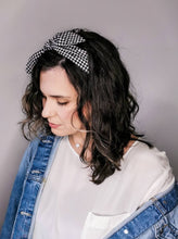 Load image into Gallery viewer, Hounds Tooth Hair Scarf