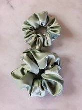 Load image into Gallery viewer, Wintergreen Satin Scrunchie