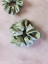 Load image into Gallery viewer, Wintergreen Satin Scrunchie
