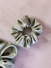 Load image into Gallery viewer, Wintergreen Satin Scrunchie