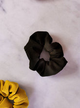 Load image into Gallery viewer, Olive Green Textured Scrunchie