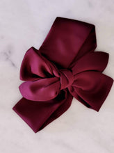 Load image into Gallery viewer, Silky Wine Hair Scarf