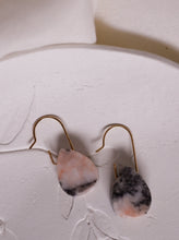 Load image into Gallery viewer, Marble Teardrop Earrings
