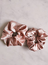 Load image into Gallery viewer, Silky Satin Blush Scrunchie
