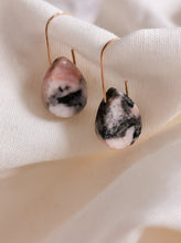 Load image into Gallery viewer, Marble Teardrop Earrings
