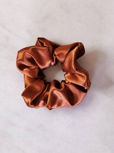 Load image into Gallery viewer, Silky Satin Rust Scrunchie
